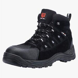 NWT LARNMERN Safety Work Shoes Ultra Lightweight Breathable Trainers Size